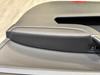 2015-2016 Volkswagen MK7 Golf R Black Leatherette Front Door Panels / Pair  /   M7R12