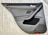 2015-2016 Volkswagen MK7 Golf R Black Leatherette Rear Interior Door Panels / Pair /   M7R12