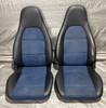 1999 Mazda Miata 10th Anniversary Edition 10AE Seats / Blue Suede / Pair /   NB280