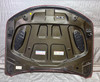 2017-2024 Alfa Romeo Giulia Quadrifoglio Carbon Fiber Hood Panel w/ Vents / Rosso Competizione   AG007