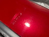2017-2021 Alfa Romeo Giulia Quadrifoglio OEM Rear Bumper Cover w/ Diffuser / Rosso Competizione   AG007