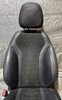 2017-2022 Alfa Romeo Giulia Quadrifoglio Black Leather / Suede Front Seats w/ Red Stitching /   AG007