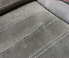 2017-2022 Alfa Romeo Giulia Quadrifoglio Black Leather / Suede Front Seats w/ Red Stitching /   AG007