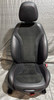 2017-2022 Alfa Romeo Giulia Quadrifoglio Black Leather / Suede Front Seats w/ Red Stitching /   AG007