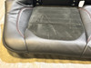 2017-2022 Alfa Romeo Giulia Quadrifoglio Black Leather / Suede Rear Seat Set w/ Red Stitching /   AG007
