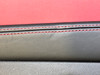 2017-2021 Alfa Romeo Giulia Front Interior Door Panels / Pair / Red Leather / Carbon Fiber /   AG007