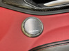 2017-2021 Alfa Romeo Giulia Front Interior Door Panels / Pair / Red Leather / Carbon Fiber /   AG007