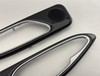 2017-2024 Alfa Romeo Giulia Quadrifoglio Rear Door Panel Trims / Carbon Fiber / Pair /   AG007