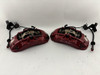 2017-2024 Alfa Romeo Giulia Quadrifoglio 2.9l OEM Brakes Calipers / Set of 4 / Red / 76K AG007