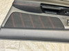 2015-2021 Subaru WRX STI Interior Door Panels / Set of 4 / Black Suede / Red Stitching /   SS020
