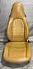 1998-2004 Porsche 986 Boxster 8-Way Power Leather Seats / Savanna Beige / Pair /   BX074