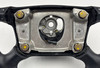 1997-1999 Porsche 986 Boxster / 996 911 Black Leather 4 Spoke Steering Wheel w/ Airbag / Tiptronic /   BX074