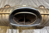 1997-1999 Porsche 986 Boxster 2.5l Exhaust Muffler w/ Eisenman Tip / OEM / 79K BX074