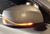 2017-2020 Infiniti Q60 Passenger Side Mirror / Auto Dim / Liquid Platinum  IQ606