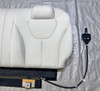 2017-2020 Infiniti Q60 OEM Stone Leather Rear Seat Set /   IQ606