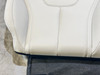 2017-2020 Infiniti Q60 OEM Stone Leather Rear Seat Set /   IQ606