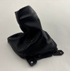 2017-2020 Infiniti Q60 Black Leather Automatic Shift Knob w/ Boot /   IQ606