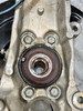 2017-2020 Infiniti Q60 2.0T AWD Driver Front Spindle Knuckle / Hub w/ Control Arms  / 98K IQ606