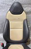 2007-2009 Saturn Sky Redline Black / Tan Leather Seats / Pair /   PS073