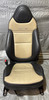 2007-2009 Saturn Sky Redline Black / Tan Leather Seats / Pair /   PS073