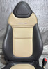 2007-2009 Saturn Sky Redline Black / Tan Leather Seats / Pair /   PS073