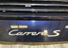 2005-2008 Porsche 997 911 Carrera Convertible Engine Cover w/ Spoiler Assembly / Midnight Blue Metallic  P7010