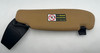 2005-2012 Porsche 997 911 Cabriolet Driver Side Sun Visor / Sand Beige Full Leather /   P7010