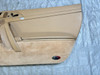 2005-2012 Porsche 997 911 Carrera Cabriolet Sand Beige Full Leather Door Panels / Pair /   P7010