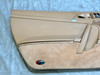 2005-2012 Porsche 997 911 Carrera Cabriolet Sand Beige Full Leather Door Panels / Pair /   P7010