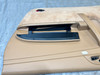 2005-2012 Porsche 997 911 Carrera Cabriolet Sand Beige Full Leather Door Panels / Pair /   P7010