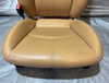 2005-2012 Porsche 997 911 / 987 Boxster / Cayman Sand Beige Leather Seats w/ Crest / 8 Way Power / Pair *NOTE* /   P7010