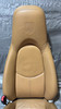 2005-2012 Porsche 997 911 / 987 Boxster / Cayman Sand Beige Leather Seats w/ Crest / 8 Way Power / Pair *NOTE* /   P7010