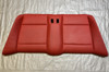 2008-2011 BMW 128i 135i Convertible Rear Seat Set / Coral Red Boston Leather /   B1014
