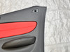 2008-2013 BMW 135i Convertible Interior Rear Quarter Panels / Pair / Coral Red Leather /   B1014