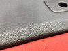 2008-2013 BMW 135i Convertible Interior Rear Quarter Panels / Pair / Coral Red Leather /   B1014