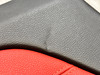 2008-2013 BMW 135i Convertible Interior Rear Quarter Panels / Pair / Coral Red Leather /   B1014