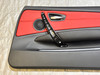 2008-2013 BMW E88 128i 135i Convertible Passenger Side Interior Door Panel / Coral Red /   B1014