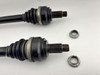 2008-2010 BMW 135i Rear Axles Half Shafts / Pair / Automatic / 56K B1014