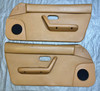 1990-1993 Mazda Miata Interior Door Panels / Pair / Tan w/ Power Windows /   NA122