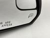 2015-2020 Ford Mustang GT S550 Passenger Side Mirror w/ Puddle Light  / Magnetic Metallic  FM018