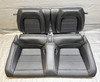 2015-2020 Ford Mustang S550 Coupe Premium Black Leather Rear Seat Set /   FM018