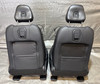 2018-2020 Ford Mustang GT Premium Coupe Black Leather Front Seats / Pair /   FM018