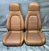 1990-1993 Mazda Miata Recovered Tan Leather Seats / Pair /   NA121
