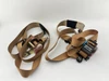 1990-1993 Mazda Miata OEM Seat Belts / Tan / Pair /   NA121