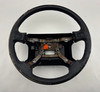 1990-1997 Mazda Miata Black Leather Steering Wheel *Cosmetic Wear* /   NA121