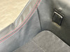 2022-2023 Subaru BRZ Limited OEM Rear Lower Seat Cushions / Black Suede / Red Stitching /   FB211