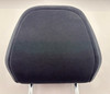 2022-2025 Subaru BRZ Limited Passenger Front Black Suede Seat Head Rest / Red Stitching / FB211