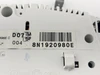 2000-2006 Audi TT Instrument Gauge Cluster / Manual / 8N1920980E *DAMAGE* / 67K T1037