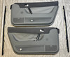 2000-2006 Audi TT Interior Door Panels / Pair / Gray Leather *DAMAGE* /   T1037