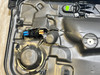 2000-2006 Audi TT Interior Door Panels / Pair / Gray Leather *DAMAGE* /   T1037